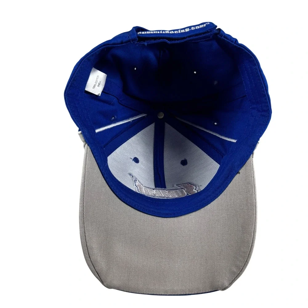 Summit Racing Equipment Baseball Hat Mens OSFM Blue Grey Good Embroidered Cap